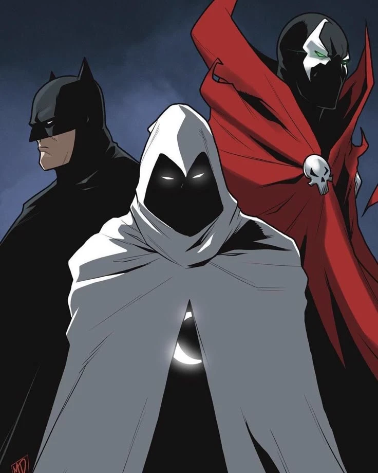 Batman, Moon Knight, Spawn  thumbnail