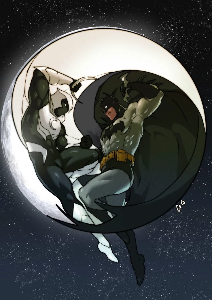 Moon Knight and Batman thumbnail