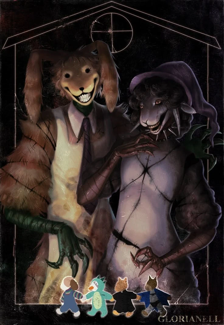 Punpkin Rabbit and Witch Sheep thumbnail