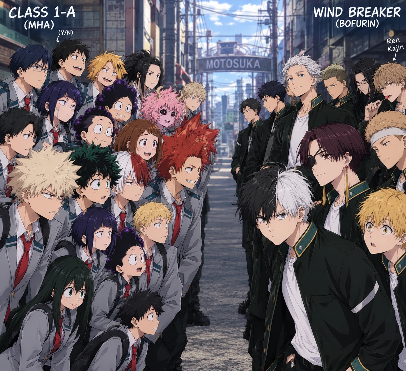 Mha x Wind breaker  thumbnail