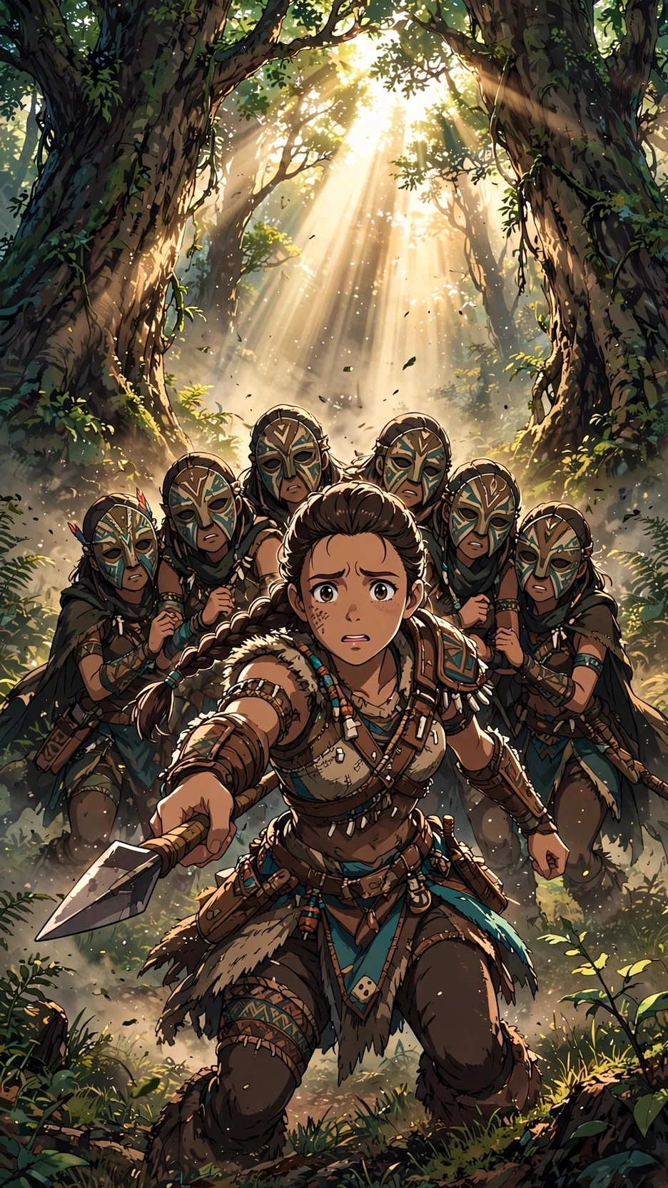 women of the Vallmetche tribe thumbnail