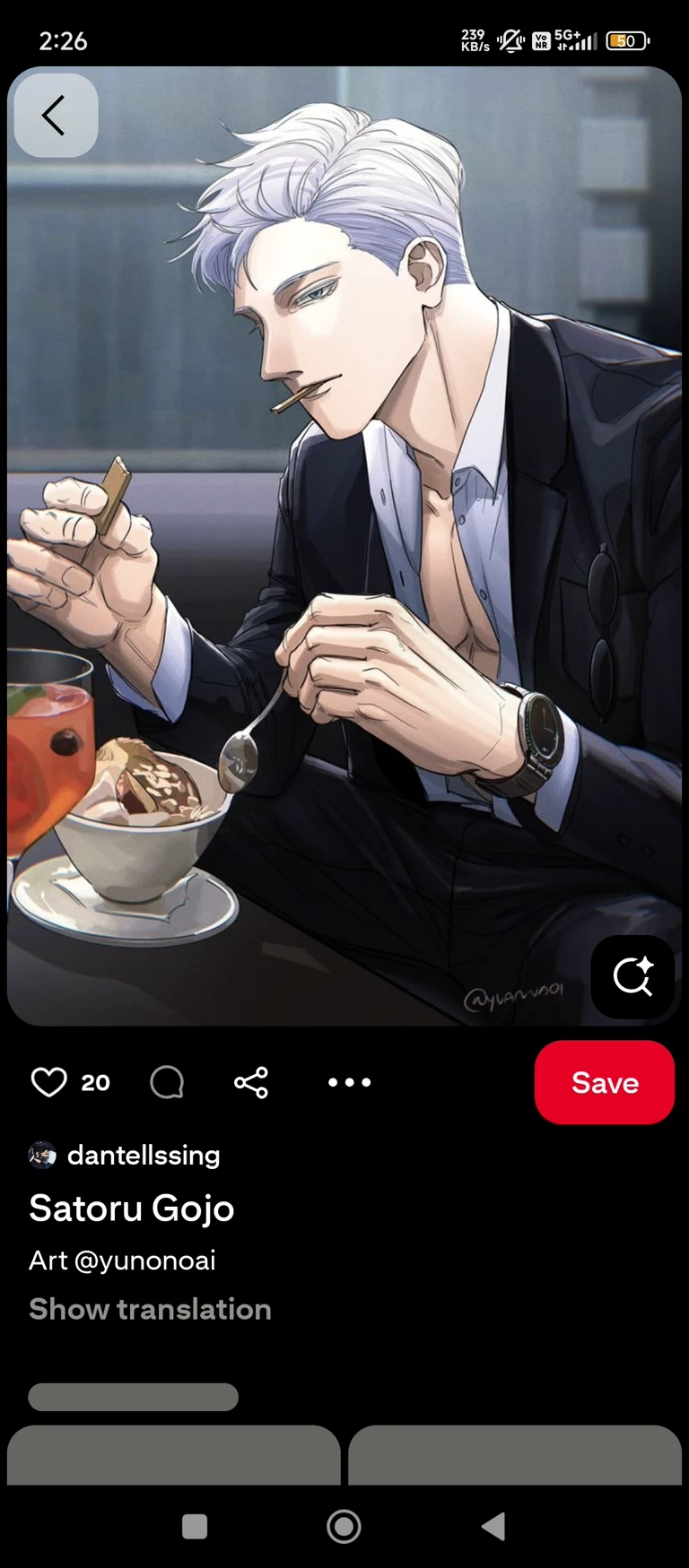 Gojo satoru thumbnail