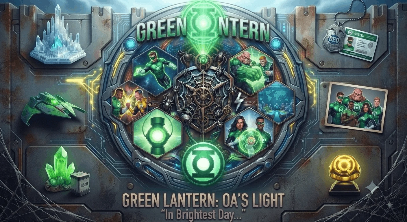 Green Lantern Franchise Story and Fanfic Generator. thumbnail