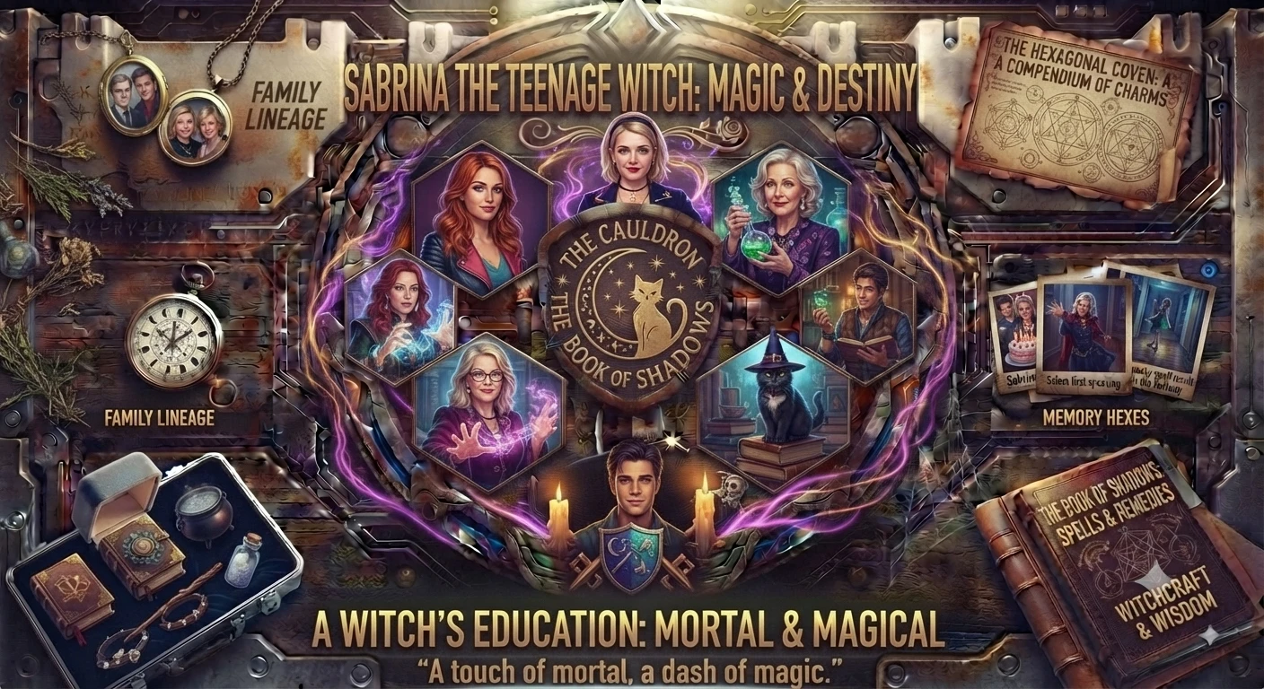 Sabrina The Teenage Witch Franchise Story and Fanfic Generator. thumbnail