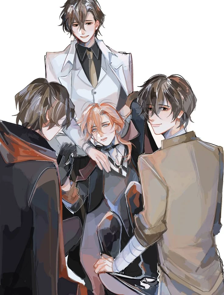 Chuuya wake up and see three dazai?!? thumbnail