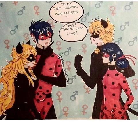 Miraculous ladybug(ladynoir/Adrinette) thumbnail