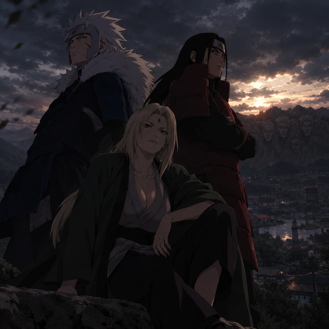 Hashirama, Tobirama, and Tsunade thumbnail