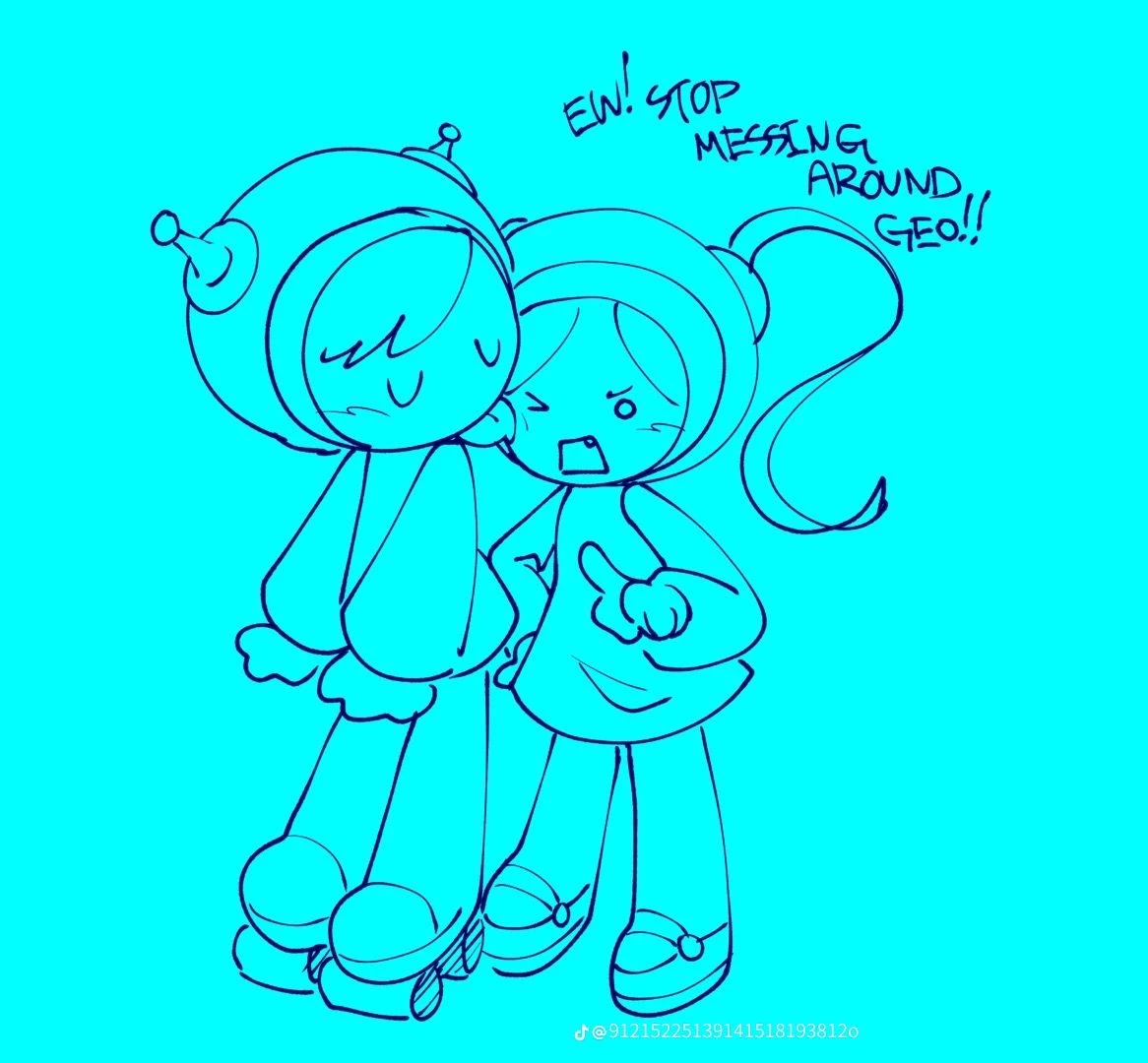 {HUMAN AU \| Geo \| Age: 8} thumbnail