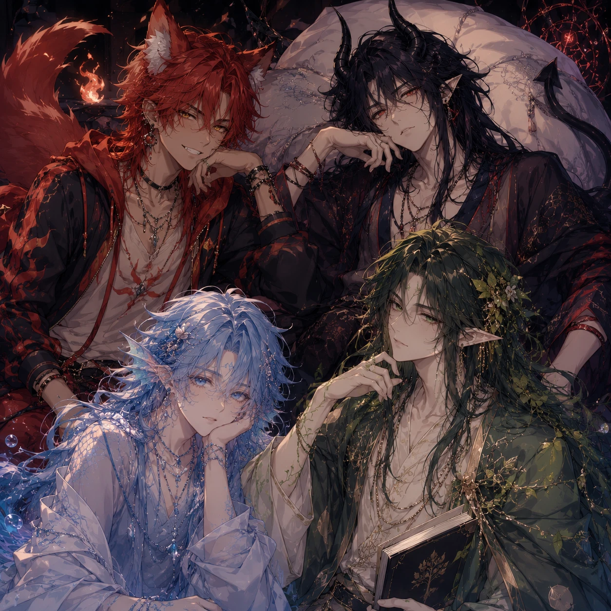 💫your four husbands✨(BL version) thumbnail