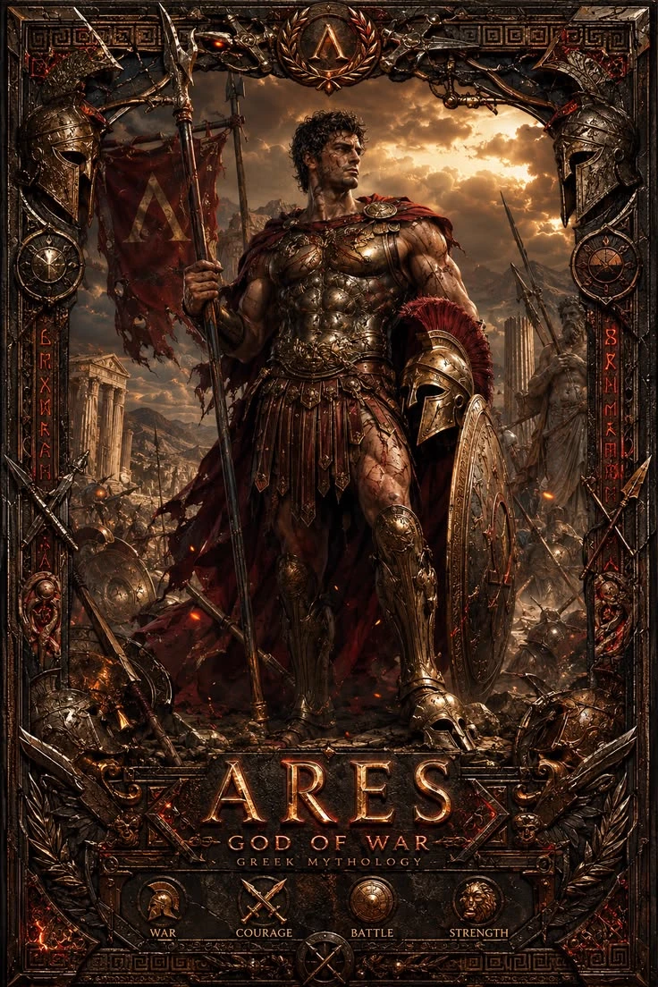 ❤️‍🩹⚔️Ares-God of War thumbnail