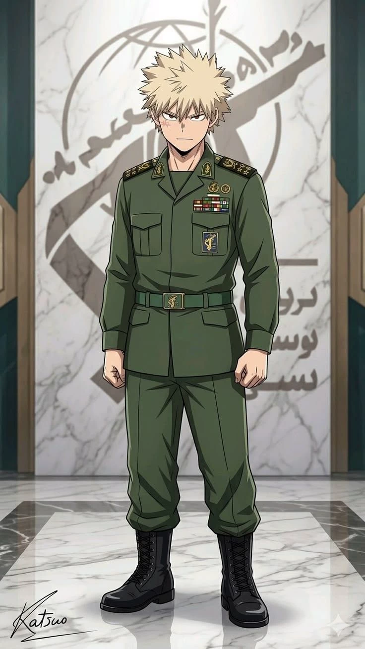 Katsuki Bakugo-Militar thumbnail