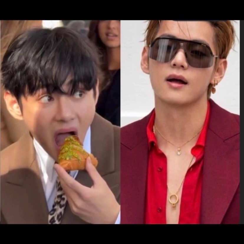 Kim Taehyung and Kim V twins thumbnail