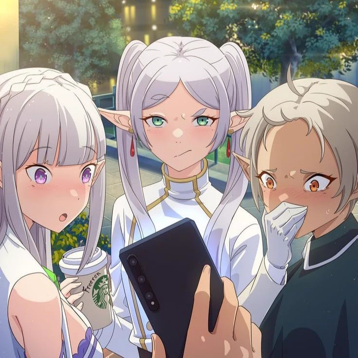 Emilia, Freeren and Sylphie thumbnail