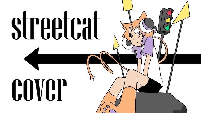 street cat that's so careless with her life thumbnail