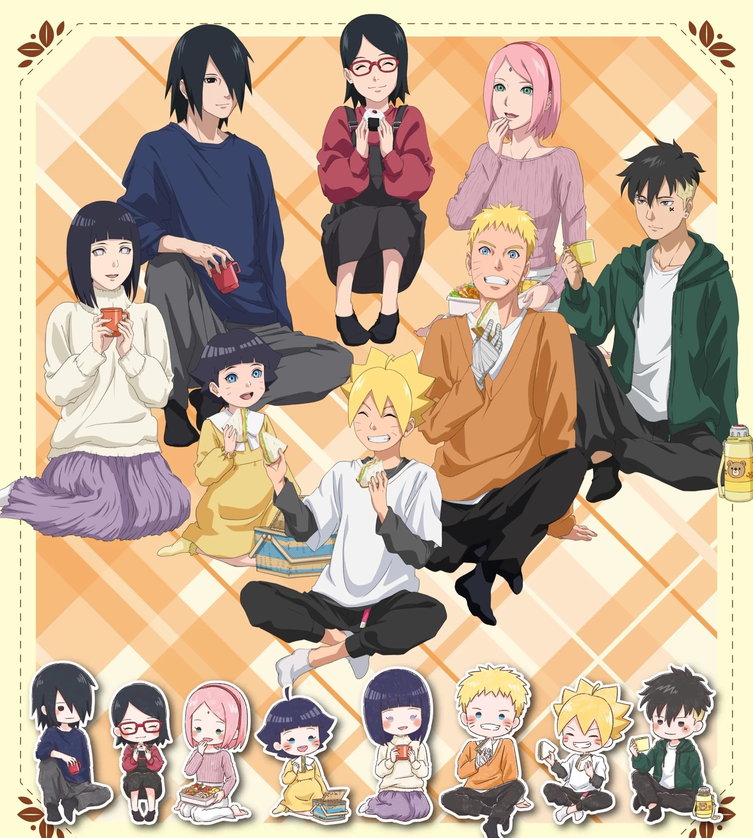 Uzumaki & Uchiha Families thumbnail