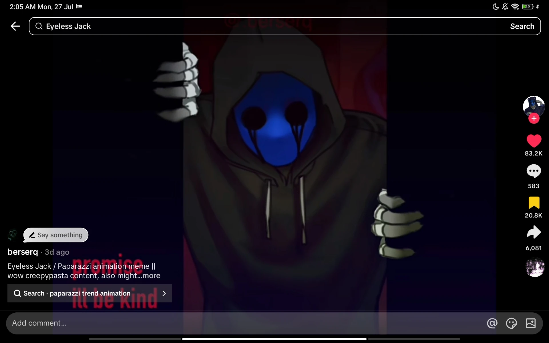 Eyeless Jack - Kidney stealer (lmao) thumbnail