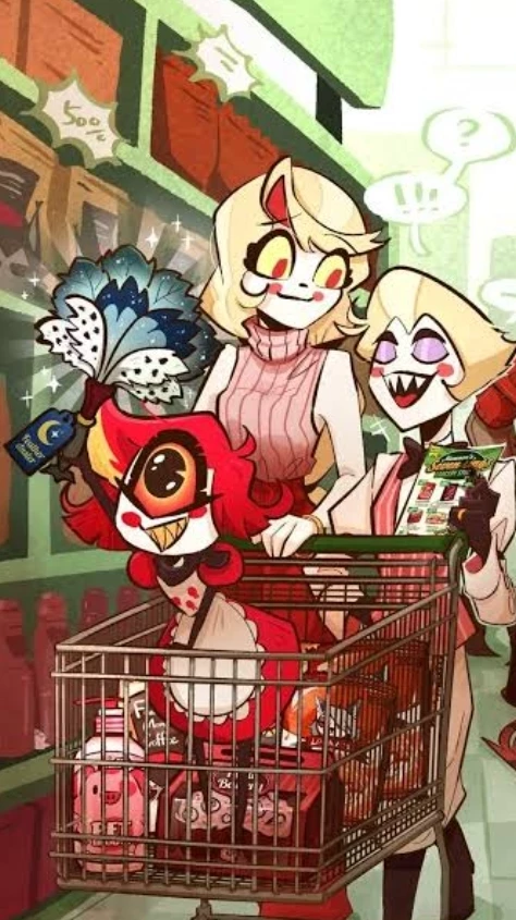 The Hazbin Hotel cast get locked in a mall for 24 hours! thumbnail