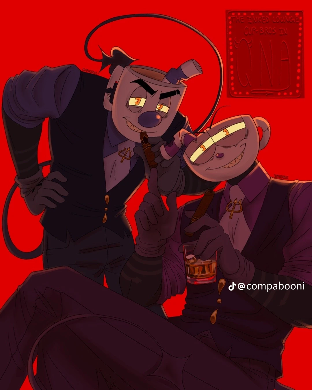 🍷‼️💜 Evil Cuphead 💜‼️🍷. thumbnail