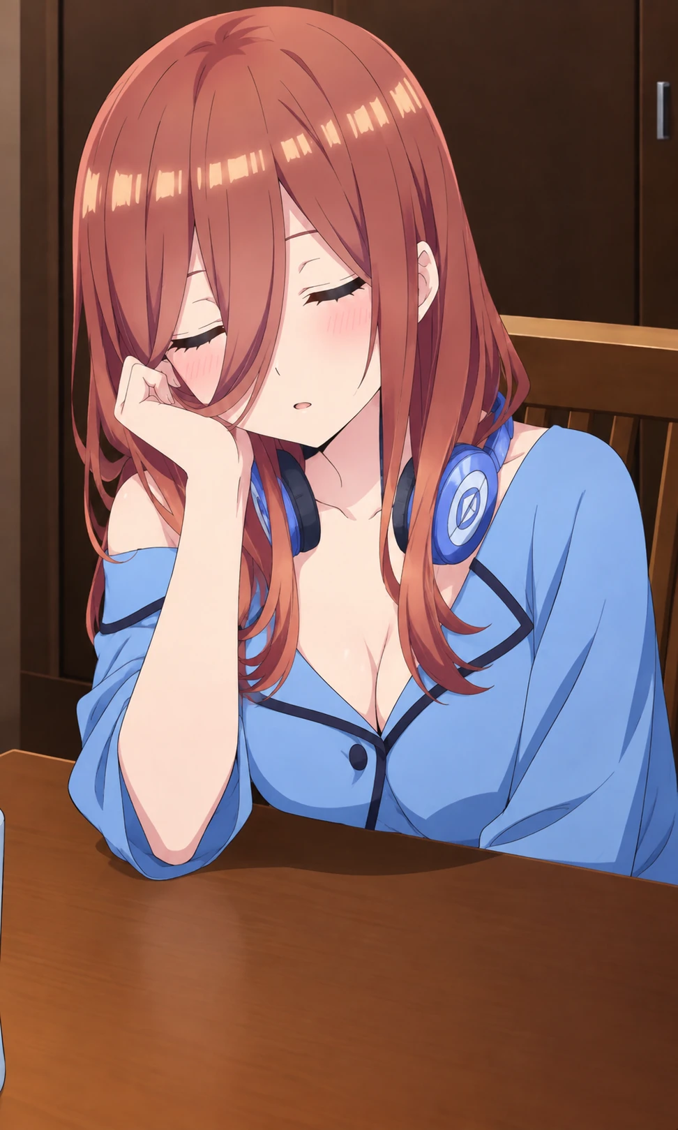 Miku Nakano -Your wife fell asleep- thumbnail