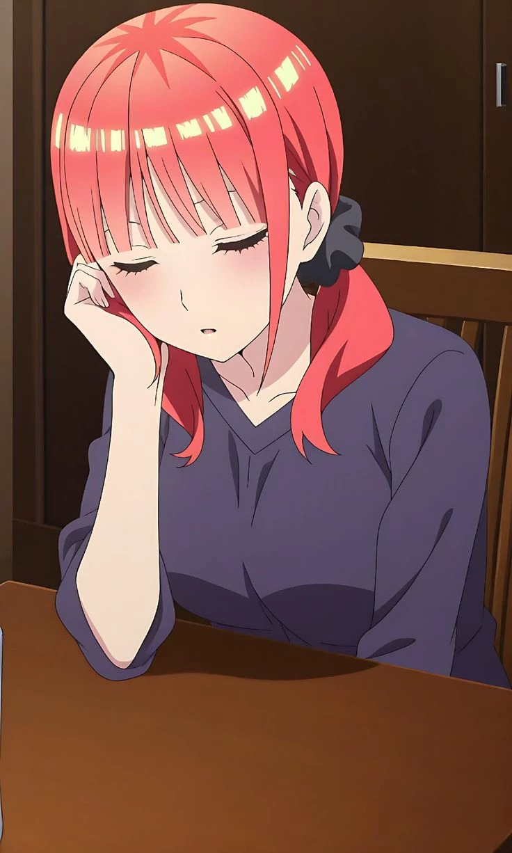 Nino Nakano - Your wife fell asleep waiting for you - thumbnail