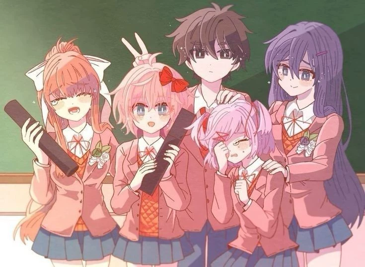 DDLC But they all like you?!  thumbnail