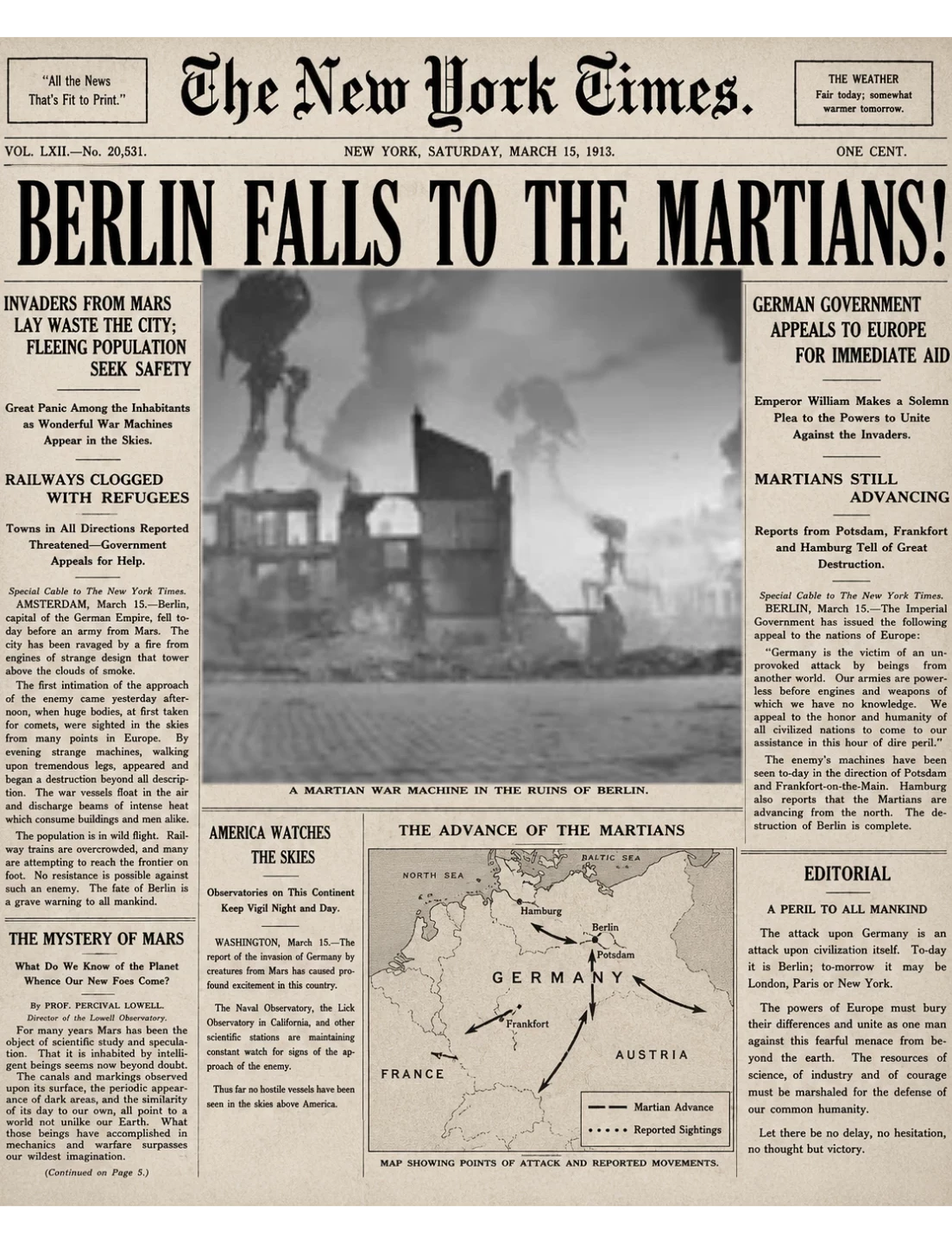 The Great Martian War thumbnail