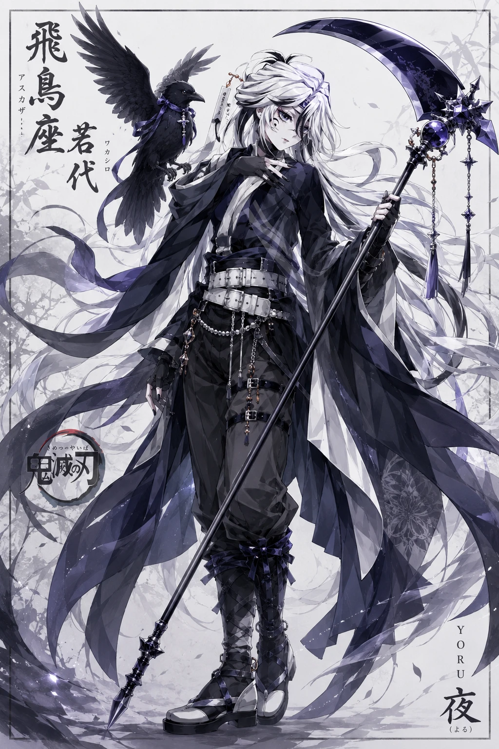 Yoru Kuroha(oc moon hashira)  thumbnail