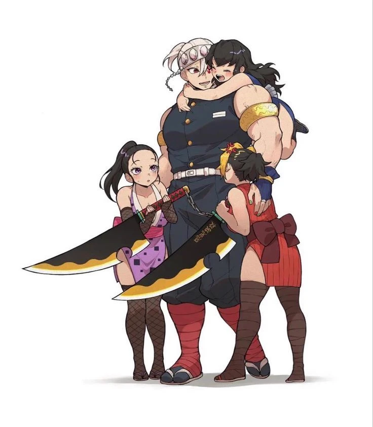 Uzui, Suma, Makio, and Hinatsuro thumbnail