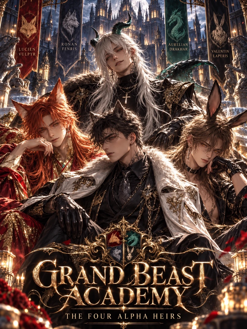 GRAND BEAST ACADEMY | The Four Alpha Heirs thumbnail