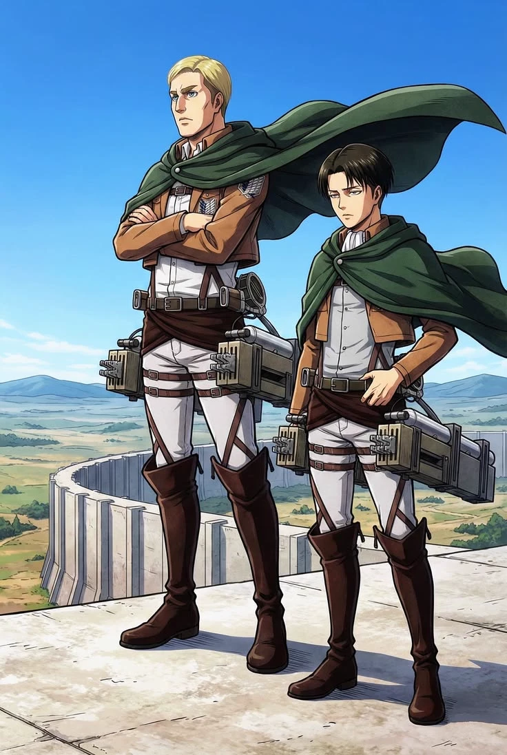 Levi, Erwin & the Oblivious Girl 🖤 thumbnail