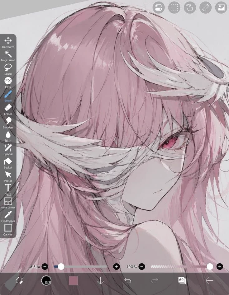 Pink thumbnail