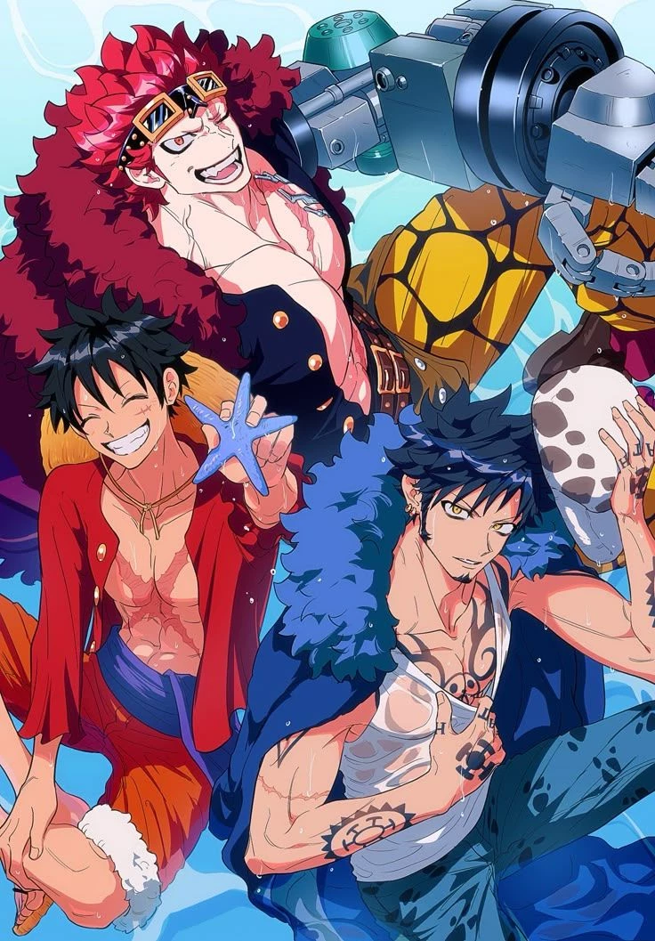 **Supernova Alliance (Eustass Kid, Trafalgar Law, Monkey D. Luffy)** thumbnail