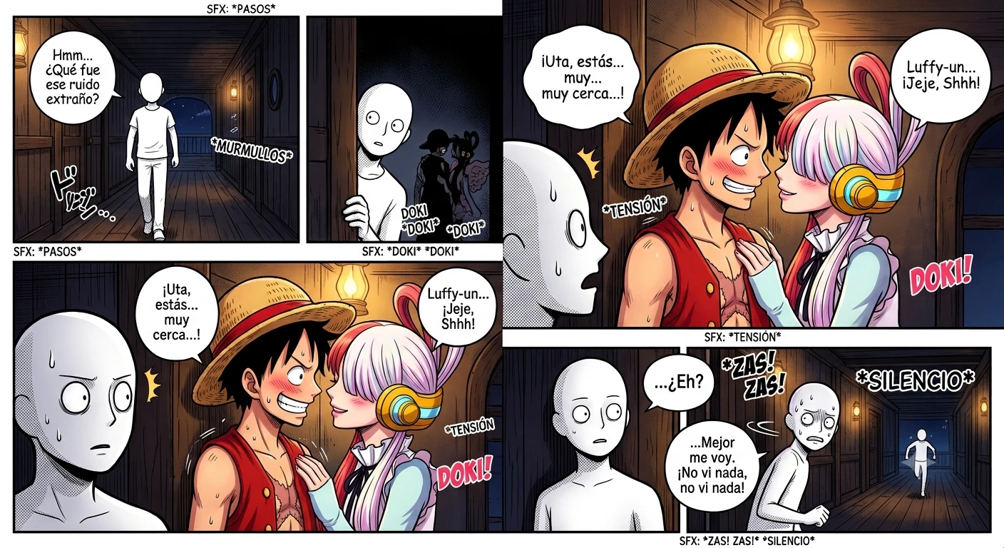 Uta x Luffy? The love between friends. thumbnail