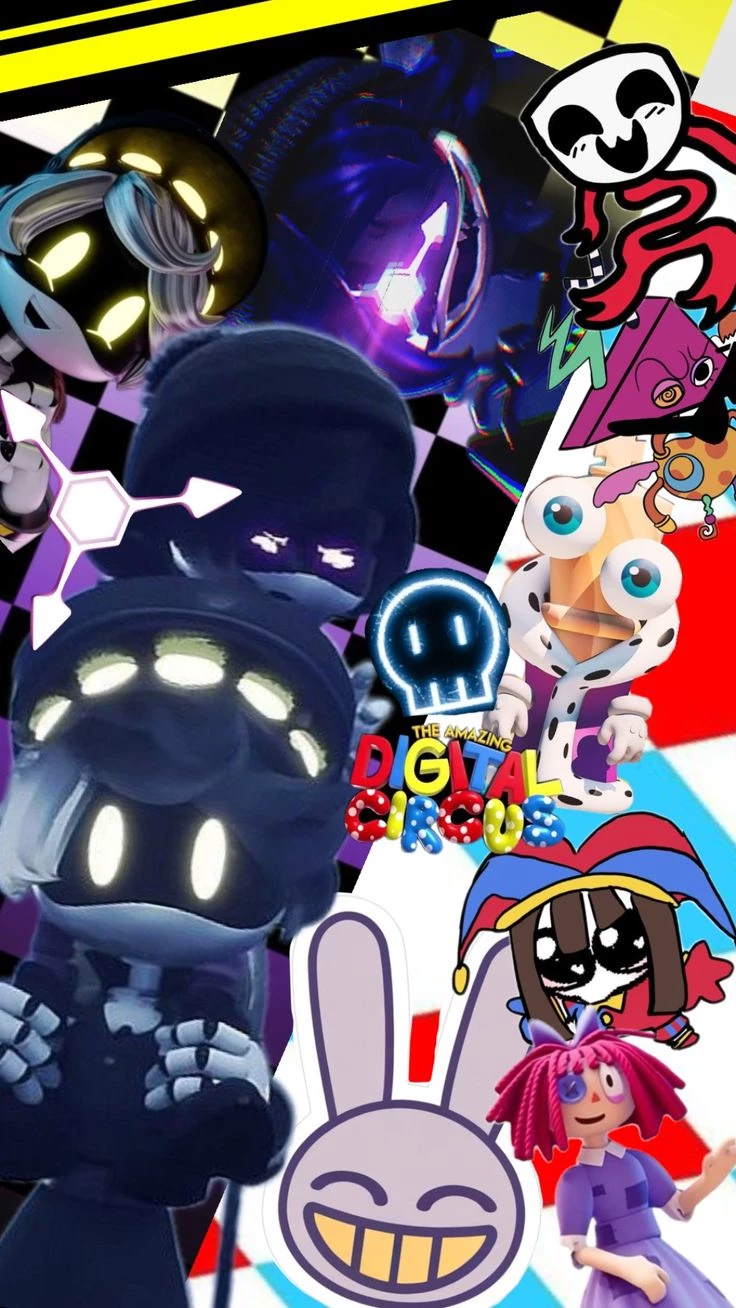 murder drones x the amazing digital circus thumbnail