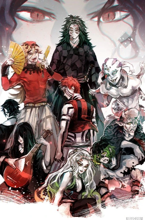 Demon slayers/upper moons thumbnail
