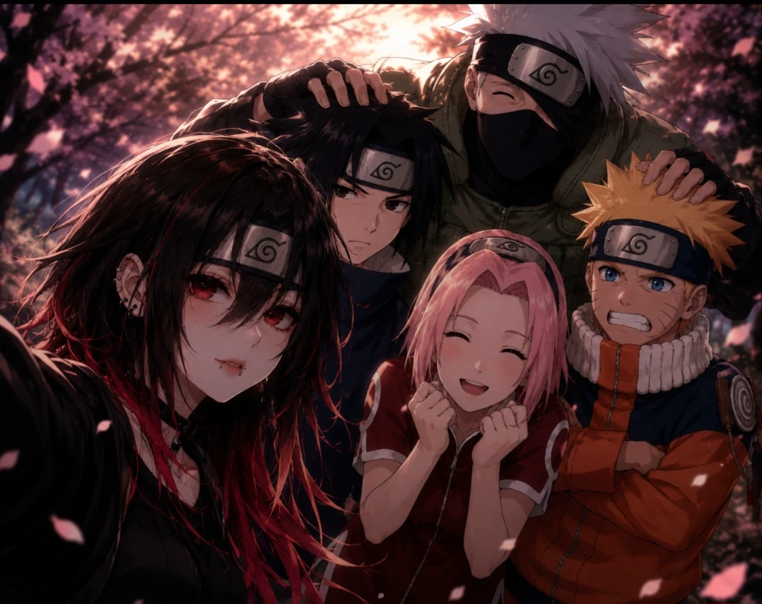 Sasuke naruto Mey sakura kakashi  thumbnail