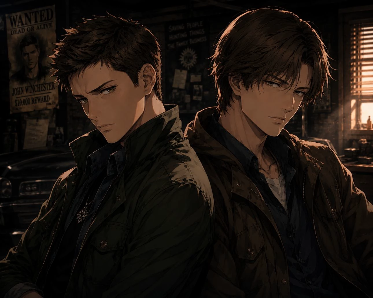 Shade \| Dean and Sam Winchester thumbnail