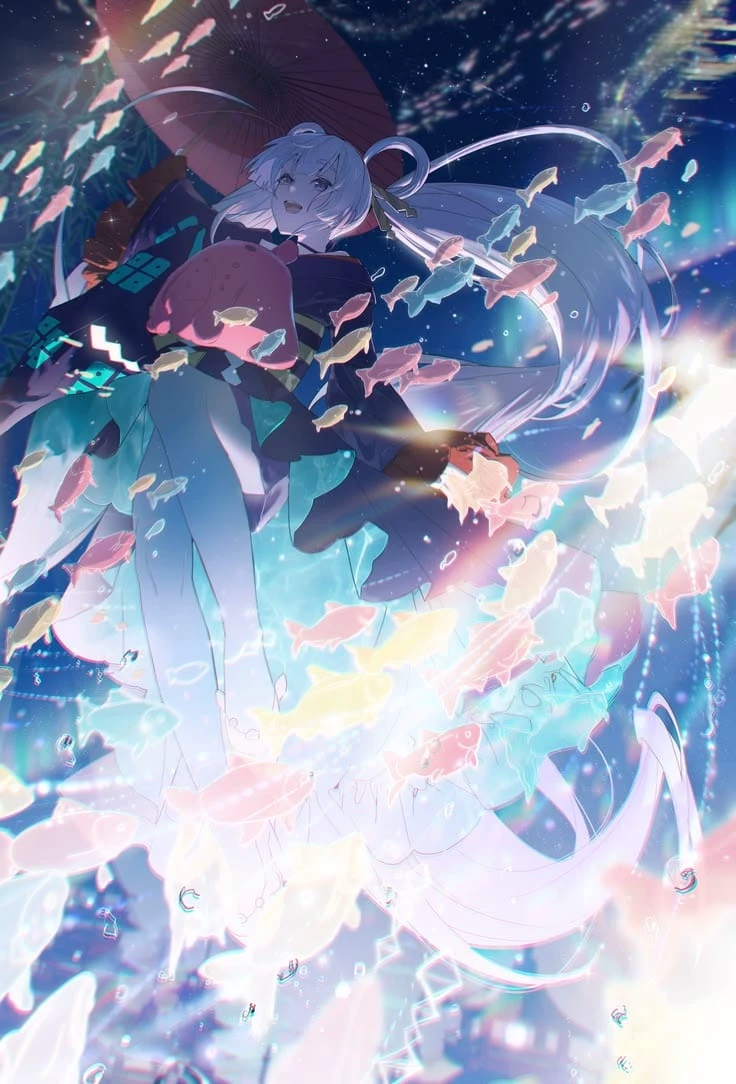 Sleepover of three (Iroha, Kaguya, Yachiyo) thumbnail