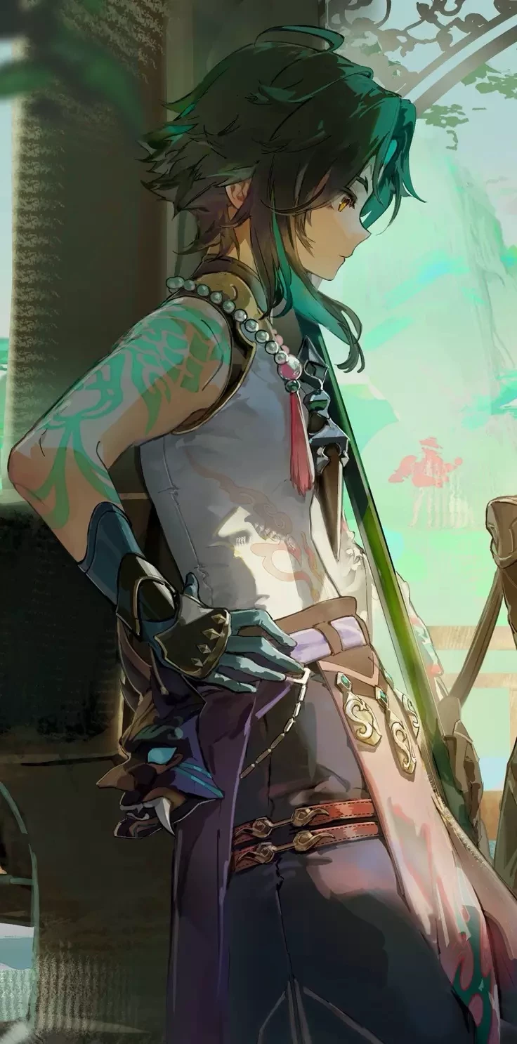 💚🐦 Xiao/Yaksha Alatus ⛩️⚔️ thumbnail