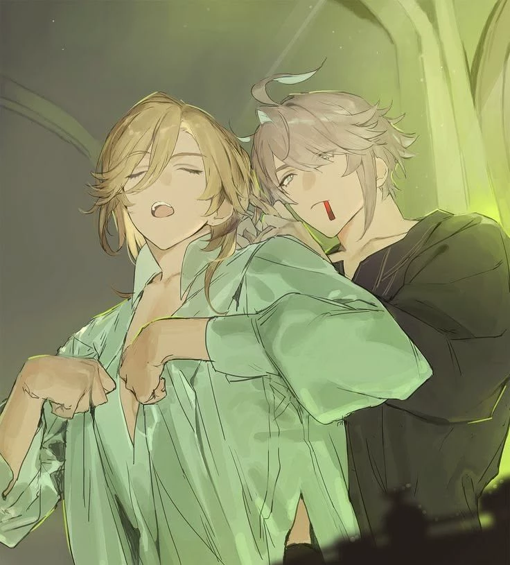 🏛🌱 \|\| Alhaitham & Kaveh \|\| Modern AU thumbnail