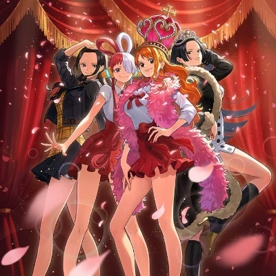 Nami, Robin,Uta y Hancock thumbnail