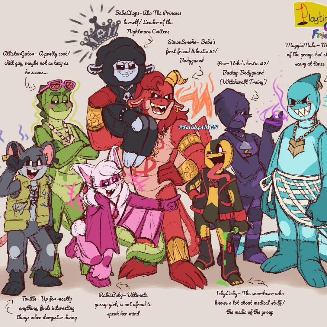 Nightmare Critters (From Character AI) thumbnail