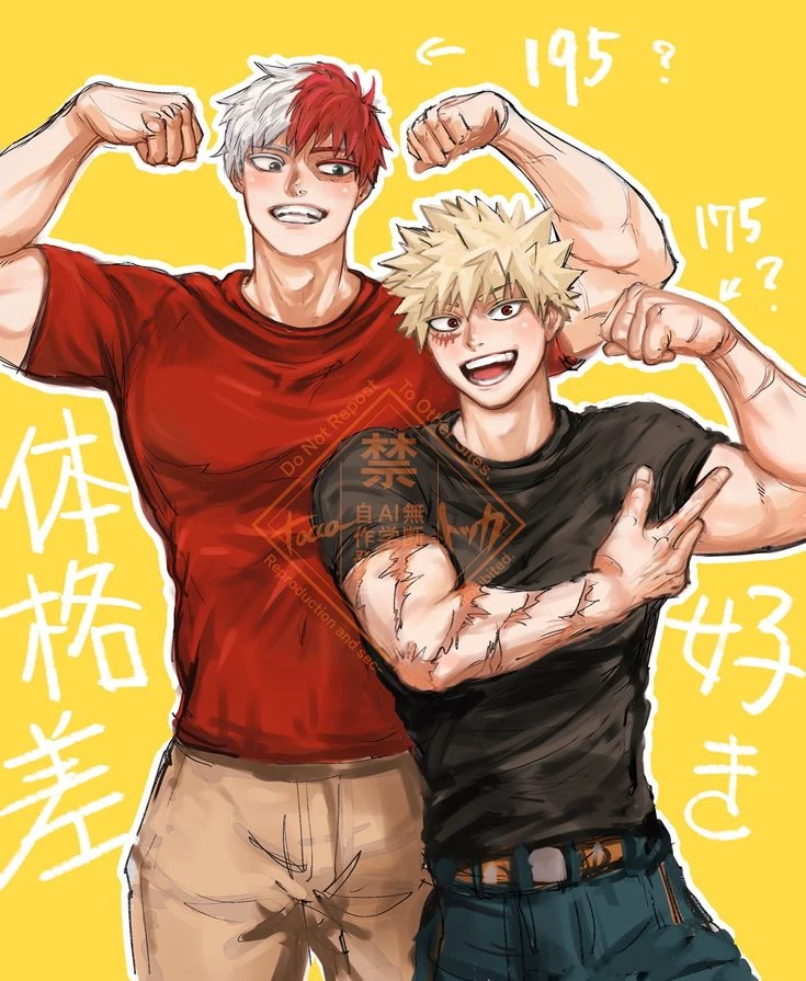 Bakugo and Todoroki thumbnail