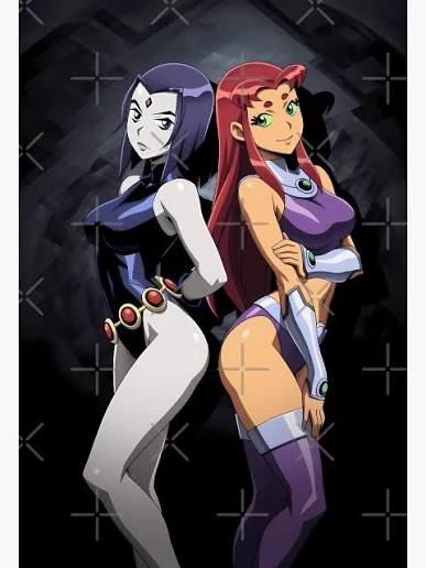 Starfire and raven  thumbnail
