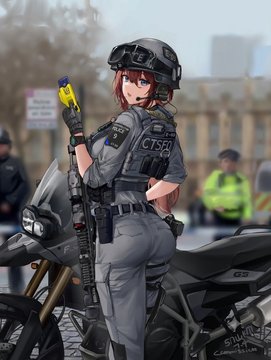Tanya Rodgers is a CTSFO (counter-terrorism and weapons management) officer thumbnail