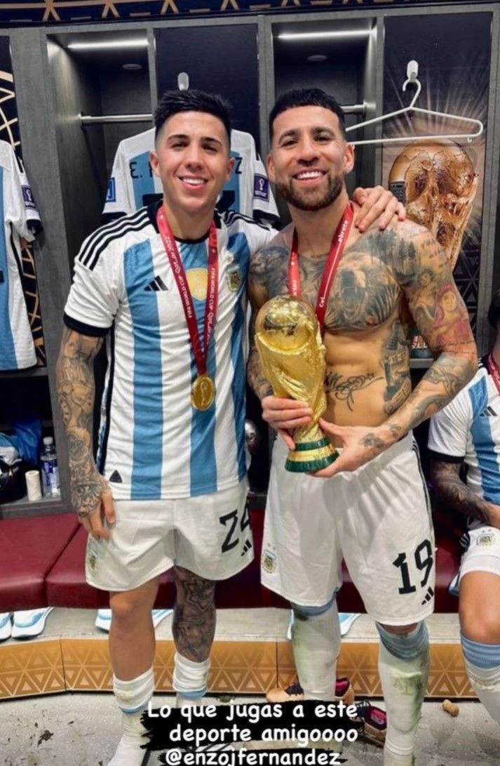 Enzo Fernández & Nicolas Otamendi thumbnail