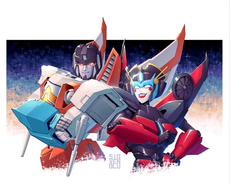 Starscream & Windblade thumbnail