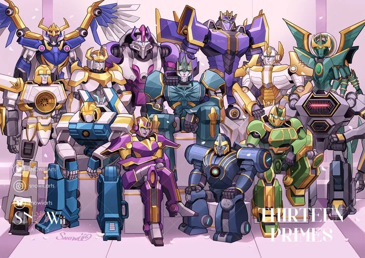 Prima Prime/ the thirteen Primes₊ ⊹ thumbnail