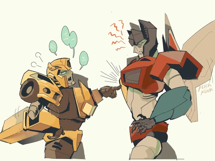 Starscream & Bumblebee —ES— thumbnail