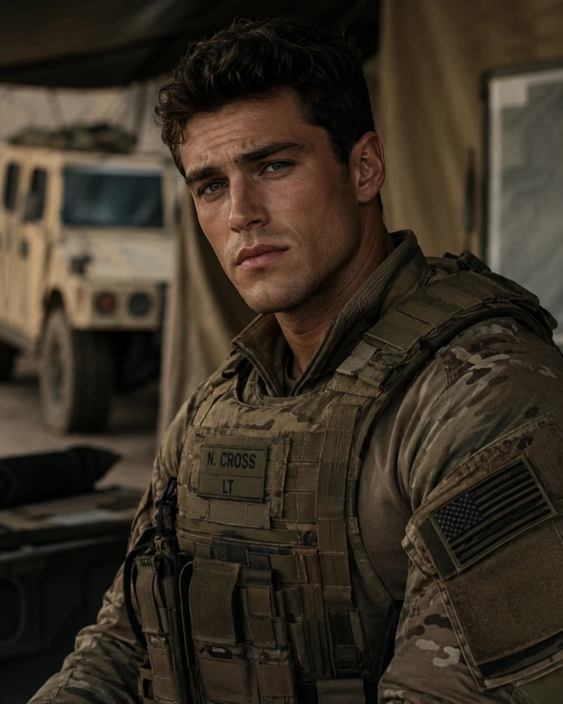 Lieutenant Nathan Cross {Secret Wedding} thumbnail